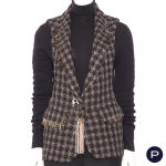 SONIA RYKIEL X JULIE DE LIBRAN - AUTOMNE-HIVER 2015/16 - VESTE SANS MANCHES