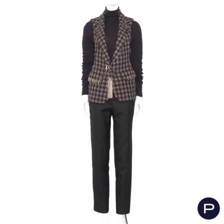 SONIA RYKIEL X JULIE DE LIBRAN - AUTOMNE-HIVER 2015/16 - VESTE SANS MANCHES