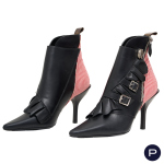 LOUIS VUITTON X MARC JACOBS - PAIRE DE BOTTINES