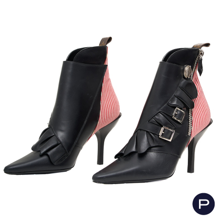 LOUIS VUITTON X MARC JACOBS - PAIRE DE BOTTINES