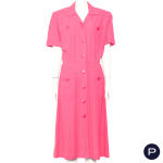 SAINT LAURENT RIVE GAUCHE - PRINTEMPS-ÉTÉ 1986 - ROBE