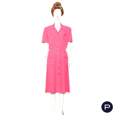 SAINT LAURENT RIVE GAUCHE - PRINTEMPS-ÉTÉ 1986 - ROBE