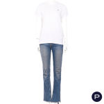 AMI, RE/DONE - T-SHIRT, PANTALON