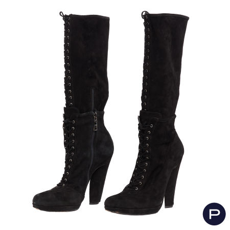 PRADA - PAIRE DE BOTTINES