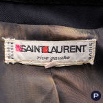 SAINT LAURENT RIVE GAUCHE - LATE 1980'S - ENSEMBLE, VESTE CROISÉE, JUPE