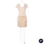 HELMUT LANG, BALENCIAGA - CIRCA 1988, CIRCA 2002 - T-SHIRT, MINI-JUPE