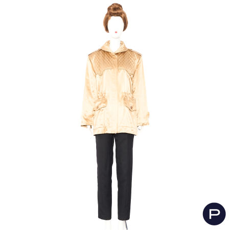 YVES SAINT LAURENT RIVE GAUCHE - 1990'S - PARKA