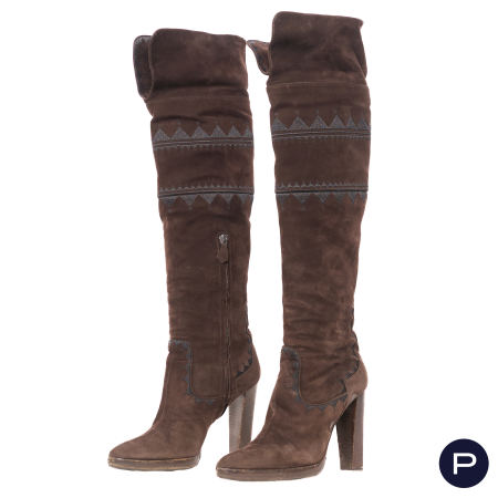 HERMÈS - PAIRE DE BOTTES