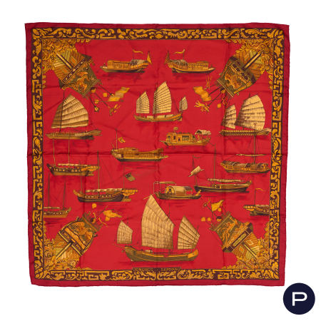 HERMÈS X FRANÇOISE DE LA PERRIÈRE - CARRÉ