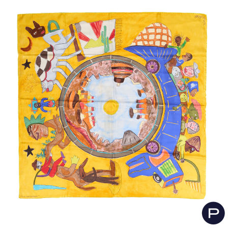 LOUIS VUITTON X WILLIAM WILSON - FOULARDS