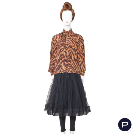 VALENTINO BOUTIQUE - CIRCA 1990 - BLOUSE