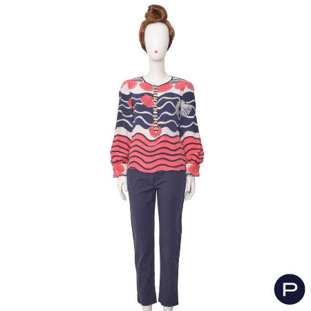 VALENTINO BOUTIQUE - CIRCA 1990 - BLOUSE