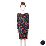 VALENTINO NIGHT - CIRCA 1990 - ENSEMBLE, VESTE, JUPE