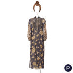 ETRO - ENSEMBLE, ROBE, FOND DE ROBE, HAUT, LEGGING