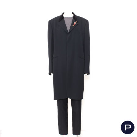 EMANUEL UNGARO POUR L'HOMME - CIRCA 2000 - MANTEAU POUR HOMME