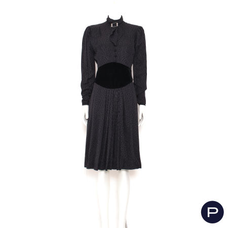 EMANUEL UNGARO COUTURE - 1983 - ROBE