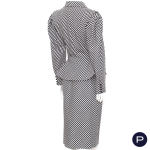 EMANUEL UNGARO COUTURE - 1985 - TAILLEUR, CARACO
