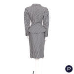 EMANUEL UNGARO COUTURE - 1985 - TAILLEUR, CARACO