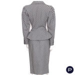 EMANUEL UNGARO COUTURE - 1985 - TAILLEUR, CARACO