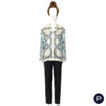 VALENTINO X PIERPAOLO PICCIOLI - PRINTEMPS-ÉTÉ 2015 - CHEMISIER