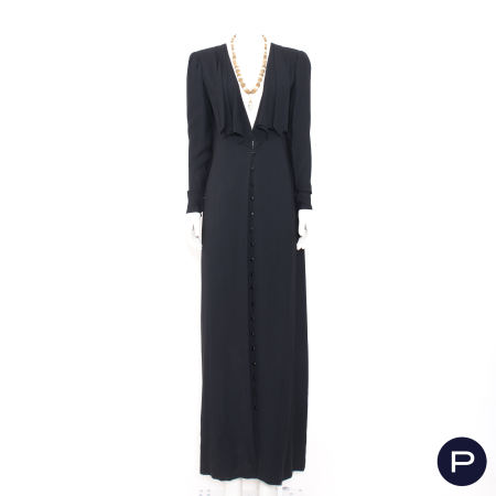 EMANUEL UNGARO BOUTIQUE - 1980'S - ROBE-CHEMISE