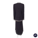 EMANUEL UNGARO PARALLÈLE - 1990'S - ENSEMBLE DU SOIR, VESTE, JUPE
