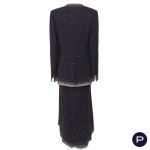EMANUEL UNGARO PARALLÈLE - 1990'S - ENSEMBLE DU SOIR, VESTE, JUPE