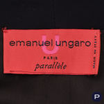 EMANUEL UNGARO PARALLÈLE - 1990'S - ENSEMBLE DU SOIR, VESTE, JUPE
