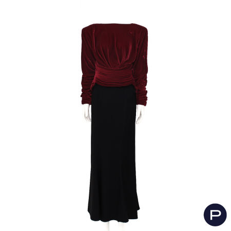 EMANUEL UNGARO COUTURE - AUTOMNE-HIVER 1984/85 - CORSAGE