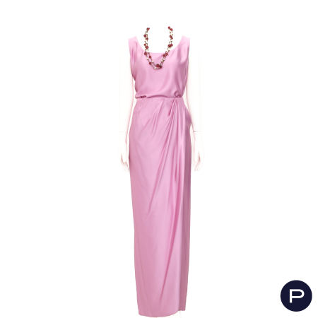 EMANUEL UNGARO COUTURE - 2000 - ENSEMBLE DU SOIR, HAUT, JUPE PORTEFEUILLE