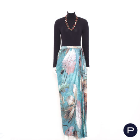 EMANUEL UNGARO COUTURE - 2003 - JUPE PORTEFEUILLE