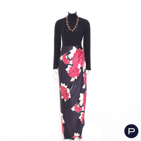 EMANUEL UNGARO COUTURE - 2002 - JUPE PORTEFEUILLE