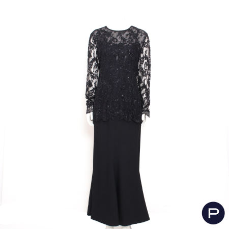 EMANUEL UNGARO OMBRE DE LA NUIT - 1990'S - TUNIQUE