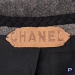 CHANEL - AUTOMNE-HIVER 1956/57 - ENSEMBLE, VESTE, BLOUSE, JUPE