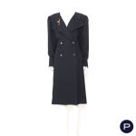 EMANUEL UNGARO PARALLÈLE - 1980'S - ROBE-MANTEAU