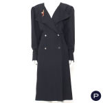 EMANUEL UNGARO PARALLÈLE - 1980'S - ROBE-MANTEAU