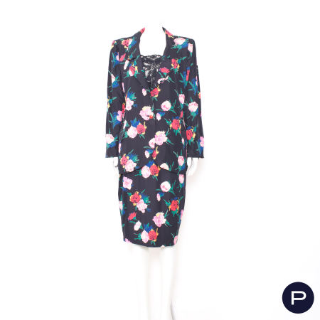 UNGARO FUCHSIA - 1990'S - TAILLEUR