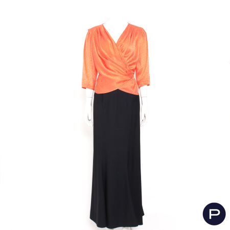 EMANUEL UNGARO PARALLÈLE - 1980'S - BLOUSE, CACHE-CŒUR