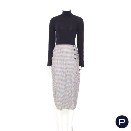 EMANUEL UNGARO PARALLÈLE - 1980'S - JUPE