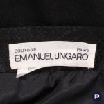 EMANUEL UNGARO COUTURE - 1983 - JUPE PORTEFEUILLE