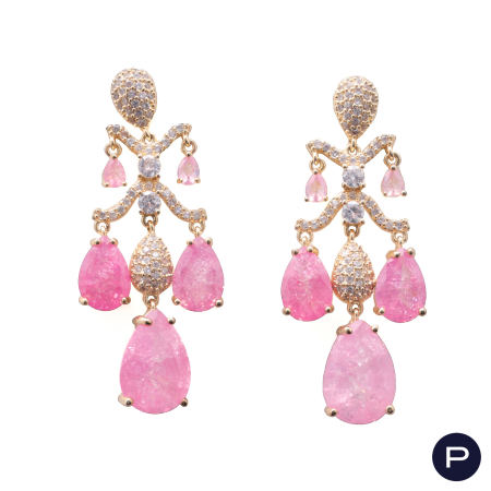 ANONYME- PAIRE DE BOUCLES D'OREILLES