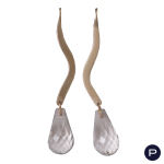 BIJOUX D'ARTISTE- PAIRE DE BOUCLES D'OREILLES