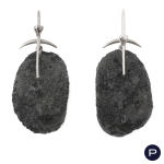 BIJOUX D'ARTISTE- PAIRE DE BOUCLES D'OREILLES