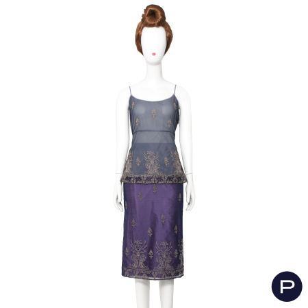 ETRO - 2000/10'S - ENSEMBLE, CARACO, JUPE