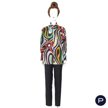EMILIO PUCCI X CAMILLE MICELI - PRINTEMPS-ÉTÉ 2023 - BLOUSE