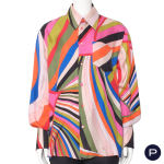 EMILIO PUCCI X CAMILLE MICELI - PRINTEMPS-ÉTÉ 2023 - BLOUSE
