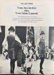 YVES SAINT LAURENT - AUTOMNE-HIVER 1968/69 - ROBE