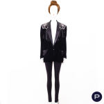 CLAUDE MONTANA POUR IDÉAL CUIR - 1984 - VESTE