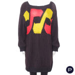 THIERRY MUGLER - CIRCA 1980 - ROBE-PULL