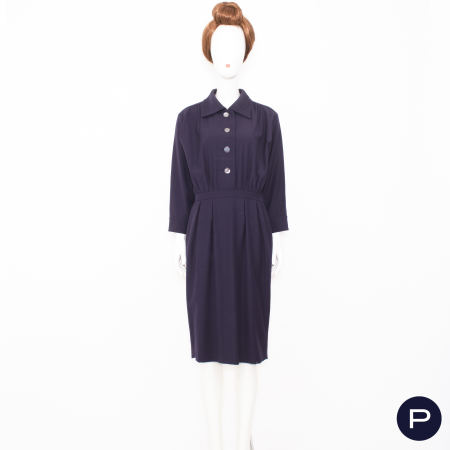 SAINT LAURENT RIVE GAUCHE - 1980'S - ROBE